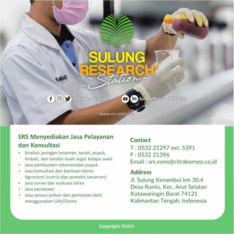 PREPARASI SAMPEL - Sulung Research Station